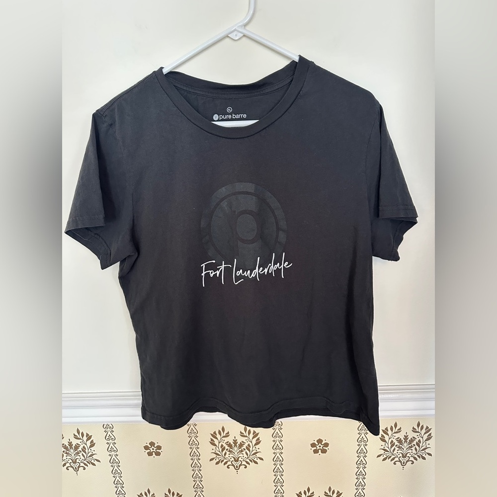 Pure Barre Fort Lauderdale Black XL Tee